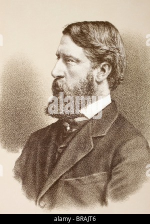 Spencer Compton Cavendish, 8. Duke of Devonshire, 1833 to1908. Britischer Staatsmann und Führer der Liberalen Partei 1875 bis 1880. Stockfoto