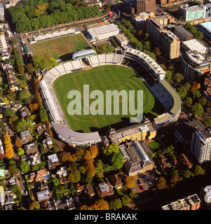 Luftaufnahme des Herrn Cricket Ground, St. John's Wood, London, England, Vereinigtes Königreich, Europa
