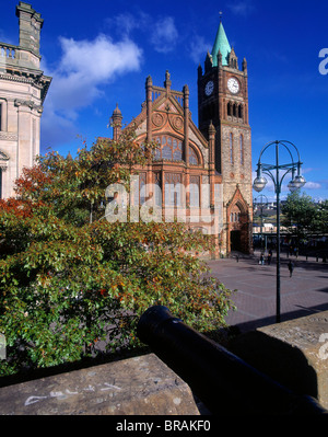 Guildhall, Derry Stadt, Co Derry, Irland Stockfoto