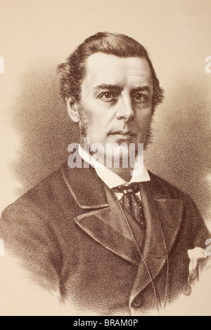 Joseph Chamberlain 1836 bis 1914. Einflussreichen britischen Geschäftsmann, Politiker und Staatsmann. Stockfoto