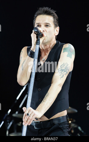 DAVE GAHAN COLOR LINE ARENA HAMBURG Deutschland 15. Januar 2006 Stockfoto