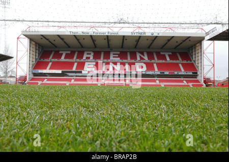 Nottingham Forest Football Club, Trent Ende Stockfoto