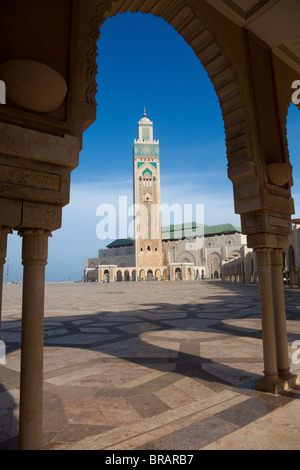 Hassan II Moschee in Casablanca, Marokko Stockfoto
