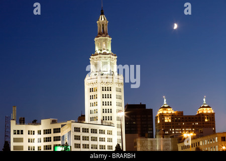 Die Electric Tower und Jugendstil-Gebäude, Buffalo, New York Stockfoto