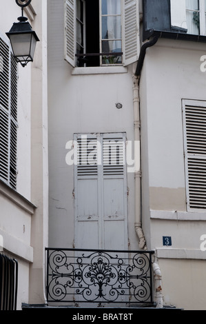 Typische Häuser, St Germain des Prés, Paris, Frankreich Stockfoto