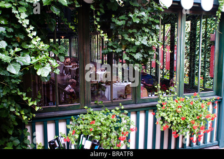 Vincent van Gogh Museum, Auberge Ravoux, Auvers-Sur-Oise, Frankreich Stockfoto