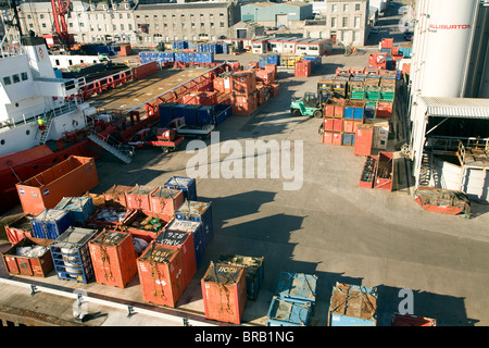 Hafen von Port, Aberdeen, Schottland Stockfoto