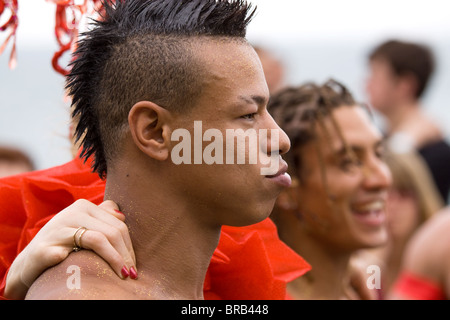 Gay-Pride-Parade, Brighton 2009 Stockfoto