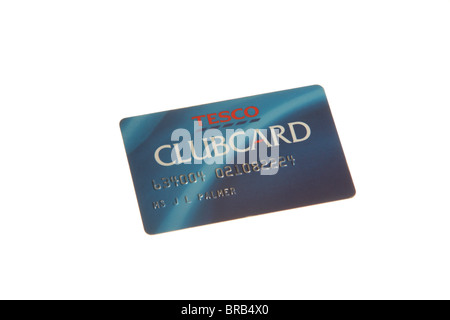 Tesco Clubcard Stockfoto