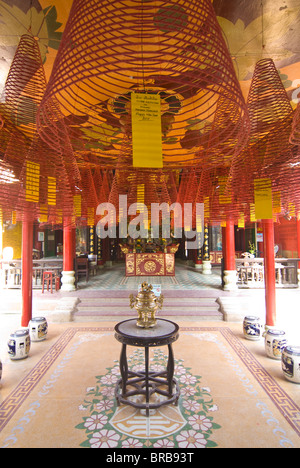 Aula der chinesischen Gemeinde Hainan, Hoi An, Vietnam, Indochina, Südostasien, Asien Stockfoto