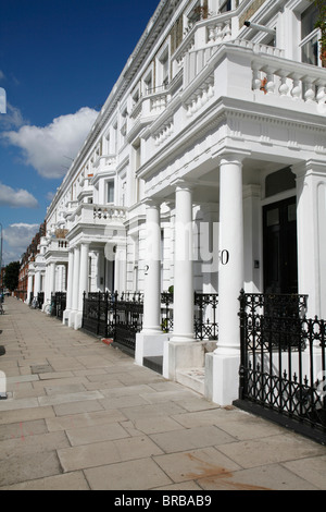 Comeragh Road, Barons Court, London, Großbritannien Stockfoto