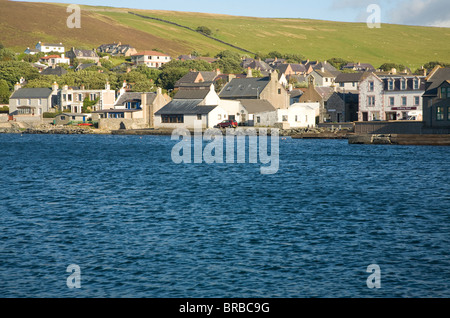 Scalloway Dorf, Shetland-Inseln, Schottland Stockfoto