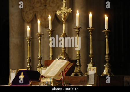 Traditionalist Altar, Lyon, Rhone, Frankreich Stockfoto