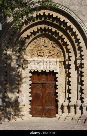 Ganagobie Kloster Kirche, Gangobie, Alpes de Haute Provence, Frankreich Stockfoto