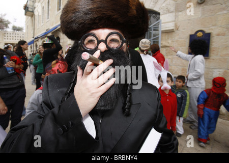 Purim-Festival in Jerusalem, Israel Stockfoto