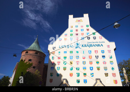 Pulverturm, enthält das Kriegsmuseum, Riga, Lettland, Baltikum Stockfoto