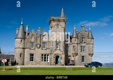 Glengorm Schloss in der Nähe von Tobermory auf der Isle of Mull, Argyll und Bute, Schottland.  SCO 6718 Stockfoto