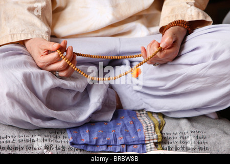 Buddhistischen Gebetsperlen, Seoul, Südkorea Stockfoto