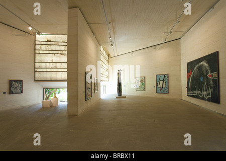 Inneren Galerien Fundacio Pilar ich Joan Miro, Cala Major, Mallorca, Balearen, Spanien Stockfoto