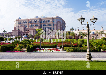 Hotel Emirates Palace, Abu Dhabi, Vereinigte Arabische Emirate Stockfoto