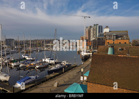 Neptun Marina, Ipswich, Suffolk, England, Vereinigtes Königreich Stockfoto