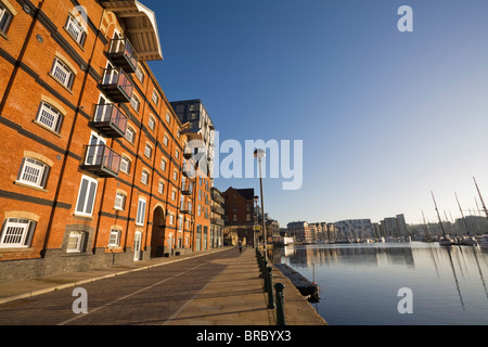 Neptun Marina, Ipswich, Suffolk, England, Vereinigtes Königreich Stockfoto