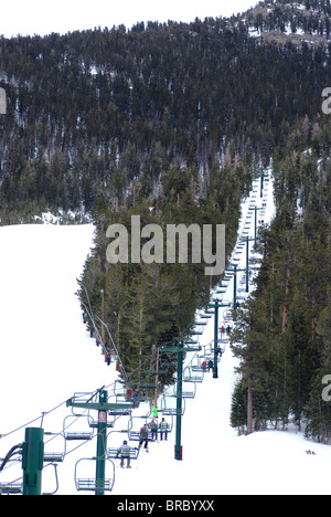 Skigebiet, Mount Charleston, in der Nähe von Las Vegas, Nevada, USA Stockfoto