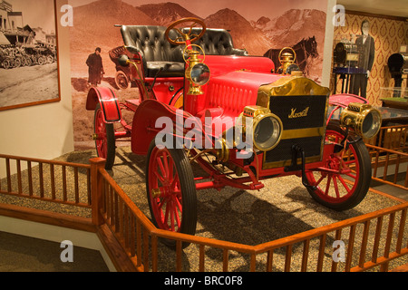 Automobil im Nevada State Museum, Carson City, Nevada, USA Stockfoto