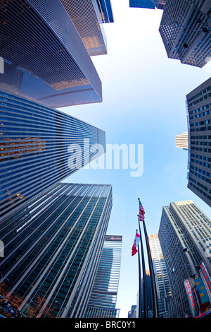 Financial District of Sixth Avenue, Manhattan, New York City, New York, USA Stockfoto