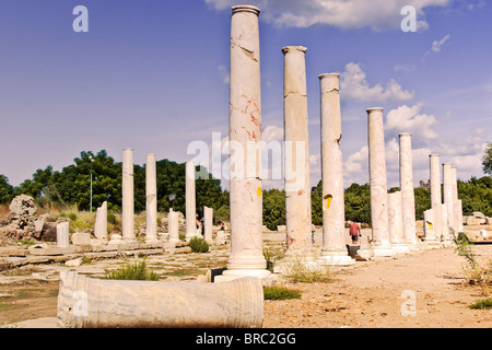 Türkei Side römische Agora Stockfoto