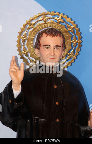 Saint Juan Bosco Bild in der Kathedrale von Santiago in Veraguas, Panama. Stockfoto