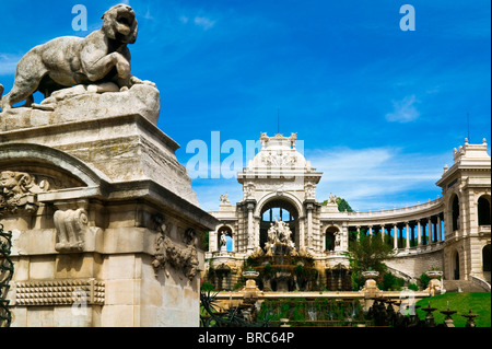 PALAIS LONGCHAMP, MARSEILLE, PROVENCE, FRANKREICH Stockfoto