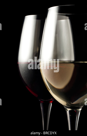 Weingläser Stockfoto