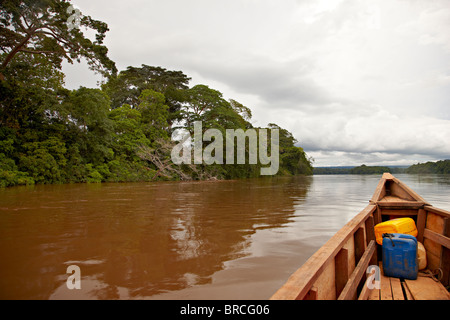 Sangha-Fluss, Republik Kongo, Afrika Stockfoto