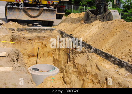 Bagger - Bagger 02 Stockfoto