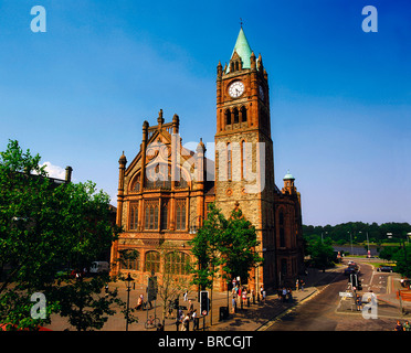 Guildhall, Derry (Londonderry) City, Irland Stockfoto