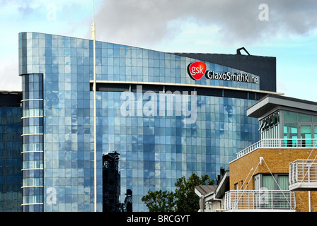 Glaxo Smith Kline Hauptsitz in Brentford London Stockfoto