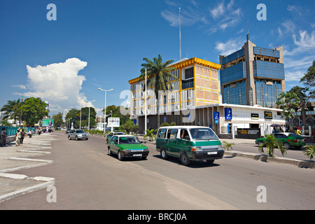 Avenue Patrick Lubumba, Brazzaville, Republik Kongo, Afrika Stockfoto