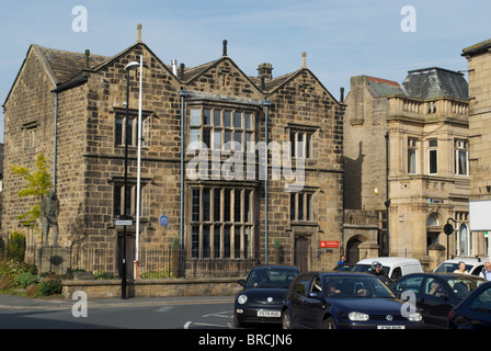 Das ehemalige Gelände des Prinz-Heinrich-Gymnasiums, wo Thomas Chippendale in Clapgate Otley Leeds West Yorkshire ausgebildet wurde Stockfoto