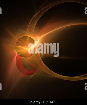 einem Computer generiert bunte abstrakte Fraktal für Tapete oder Website Hintergründe Stockfoto