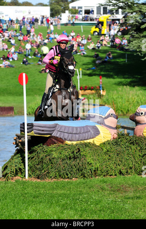 Lucinda Fredericks & Prada, Blenheim International Horse Trials 2010, Woodstock, Oxfordshire Stockfoto