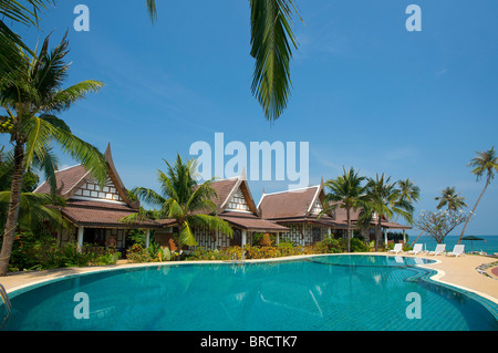 Hotel am Lamai Beach, Ko Samui Insel, Thailand Stockfoto
