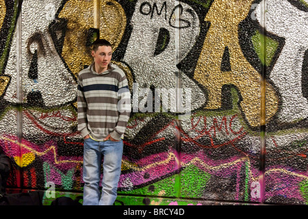 Southbank Skatepark, London, UK. Stockfoto