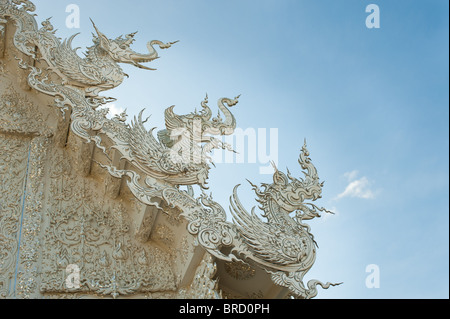 Wat Rong Khun in Chiang Rai, Thailand Stockfoto