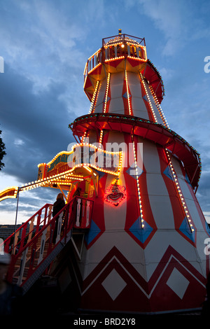 Helter Skelter Thames Festival der Bürgermeister ist London, England, UK. Stockfoto