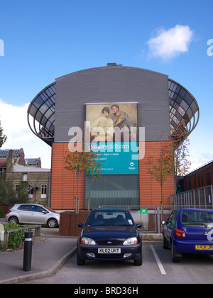 Bibliothek und Kunstgalerie, Oldham, Lancashire, England, UK. Stockfoto