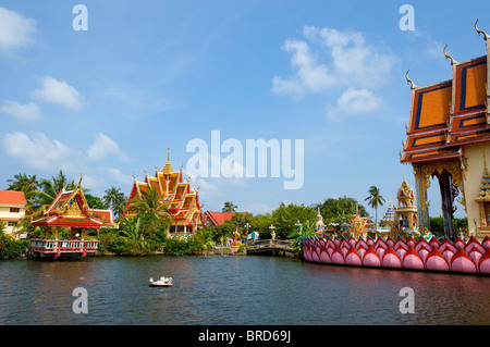 Tempel in Bo Phut, Ko Samui Island, Thailand Stockfoto