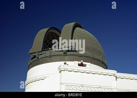 Griffith Park Observatorium in Los Angeles County, Kalifornien, USA. Stockfoto