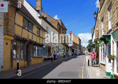 Das alte Schuhmacher-Haus auf billige Street, Sherborne, Dorset, England, UK Stockfoto