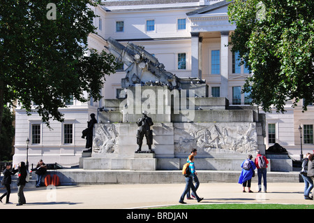 Die königliche Artillerie Memorial, Hyde Park Corner, City of Westminster, London, England, Vereinigtes Königreich Stockfoto